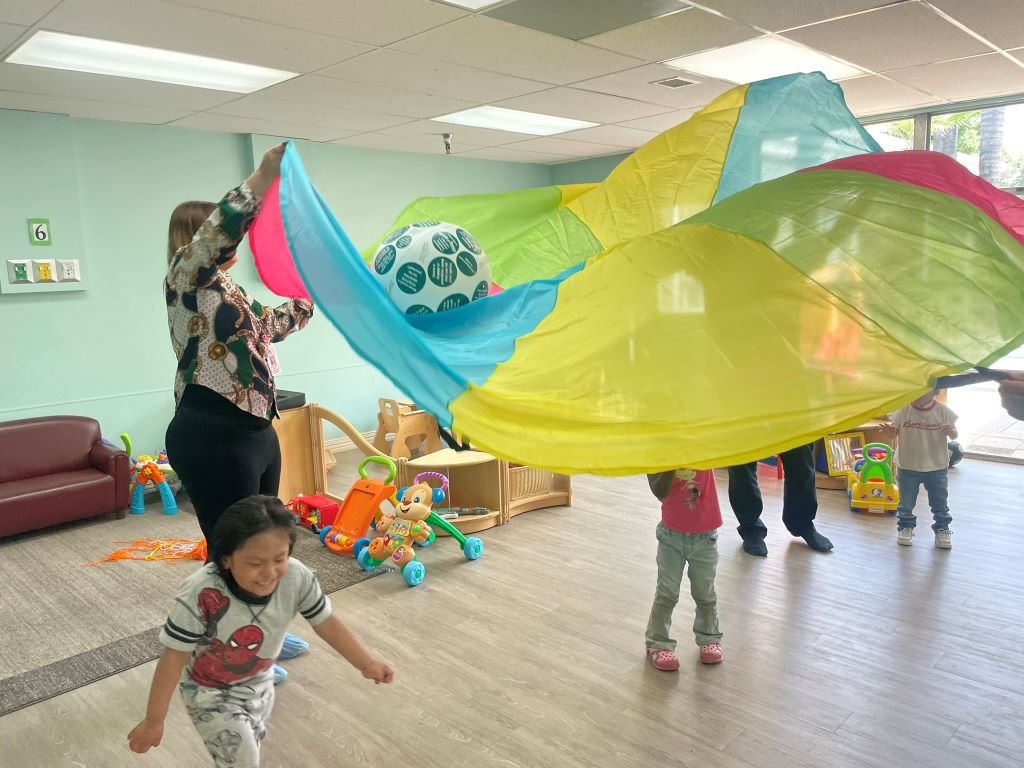 Exciting Parachute Activity 2